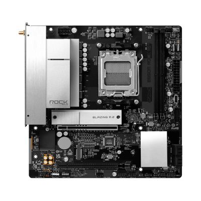 3. ASRock B850M Rock WiFi AM5 mATX HDMI/DP DDR5