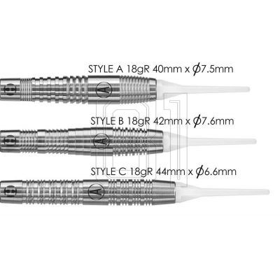 11. Harrows Aero Darts 90 % Softip HS-TNK-000013264
