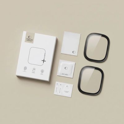 13. Tech-Protect 2er-Pack Schutzglas für Apple Watch Ultra 49 mm – Schwarz