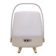 5. Kooduu Lite-up PLAY Mini tragbarer Mono-Lautsprecher Sand, Weiß, Holz 8 W
