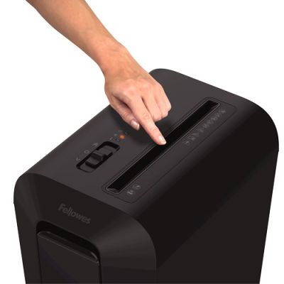 3. Fellowes LX65 Aktenvernichter mit Kreuzschnitt, 4 cm, Schwarz