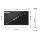 10. Sharp LC-32HF2265EW 81,3 cm (32 Zoll) HD Smart-TV mit WLAN, Weiß