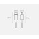 17. Baseus CATLWJ-01 Lightning – USB-C PD-Kabel 20 W 480 Mbit/s 1 m – Schwarz