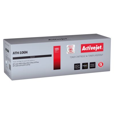 Activejet ATH-106N Toner (ersetzt HP W1106A; Supreme; 1000 Seiten; schwarz)