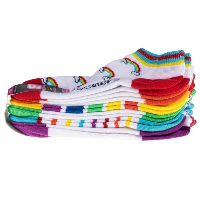 2. Skechers 6er-Pack Mädchen No Terry S115376-MULT mehrfarbig 31-34