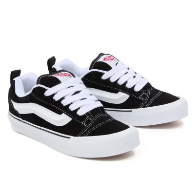 7. Vans Knu Skool Herren Sneakers Schwarz True White (VN0009QC6BT)