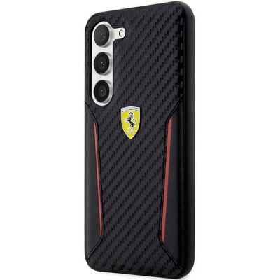 2. Ferrari FEHCS23MNPYK S23+ S916 schwarz/schwarz Hartschalenkoffer Carbon Contrast Edges