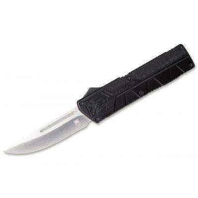 CobraTec D2 Lightweight OTF Black Springmesser