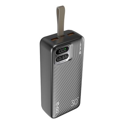 TRACER POWERBANK BLAZE 30000 mAh 65 W SCHWARZ