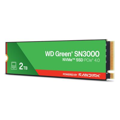 5. WD Green SN3000 2 TB M.2 NVMe SSD WDS200T4G0E