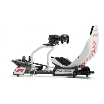 6. Playseat Formula Instinct Gaming-Stuhl – F1 Edition Universal-Polstersitz Schwarz, Weiß