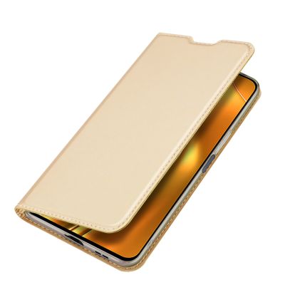 4. Dux Ducis Skin Pro Holster Cover Flip Cover für Xiaomi Poco F4 5G Gold