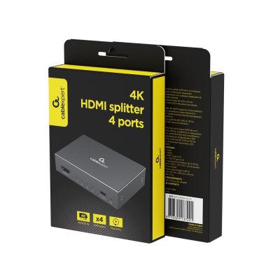 3. GEMBIRD HDMI-Splitter 4K 4 Anschlüsse