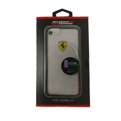 2. Ferrari Hardcase FEHCRFP7BK iPhone 7/8 /SE 2020 / SE 2022 transparent/schwarz