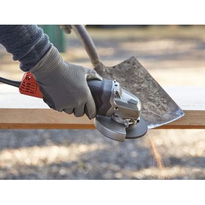 5. Black & Decker BLACK+DECKER BEG210-Qs Meuleuse d'Angle Poignée 3 Positionen, 900 W, Noir, 115 mm