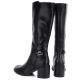10. Sergio Leone KZ-14 schwarze gefütterte Stiefel mit hohem Absatz