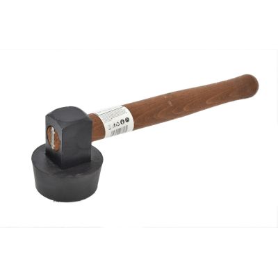 AWTOOLS Straßenbauhammer 1,5 kg vulkanisierter Gummi