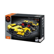 IM.MASTER Modell 1:14 gelbes Auto 1103 Teile 9813