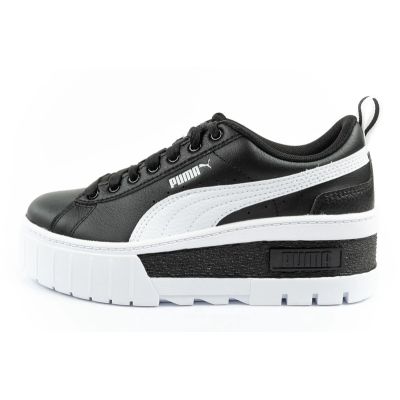 2. Puma Mayze Damen Sportschuhe Sneakers Plateau schwarz weiß modisch