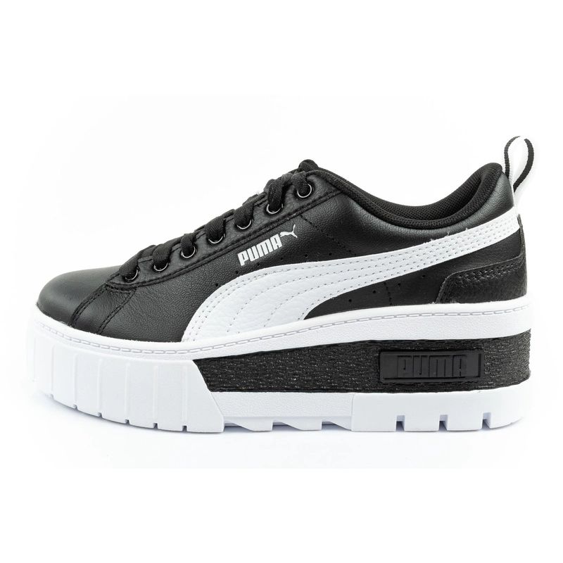 2. Puma Mayze Damen Sportschuhe Sneakers Plateau schwarz weiß modisch