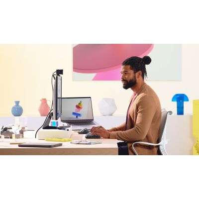5. Logitech 920-010837 Office Bluetooth-Tastatur QWERTY (American International) Graphitgrau