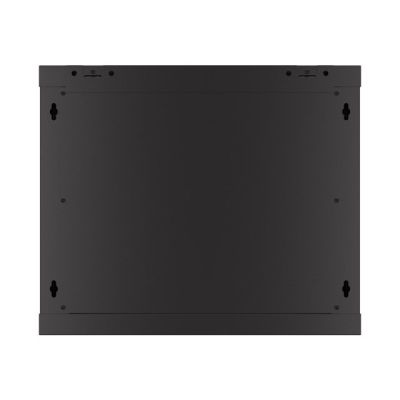 3. Wandregalschrank 19" 9U 600X450 SCHWARZ PERFORIERT TÜR LANBERG (FLAT PACK)