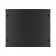 3. Wandregalschrank 19" 9U 600X450 SCHWARZ PERFORIERT TÜR LANBERG (FLAT PACK)