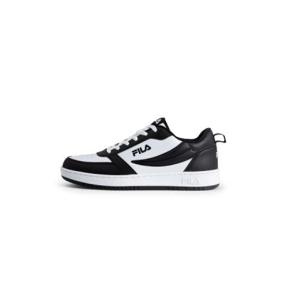 4. Fila Rega Herren Sportschuhe Sneakers modisch bequem strapazierfähig schwarz-weiß