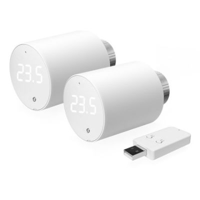 14. Shelly TRV Intelligenter WLAN/BT-Thermostatkopf, 2 Stück
