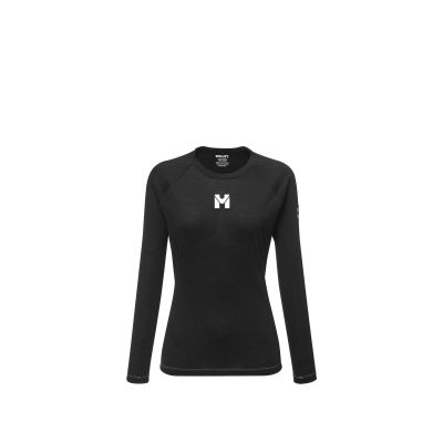 3. MILLET Trilogy Woll-T-Shirt für Damen, schwarz