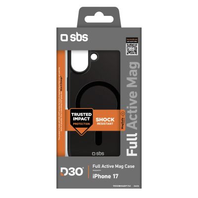 2. SBS Full Active Mag Case mit D3O-Technologie für iPhone 17 – Schwarz