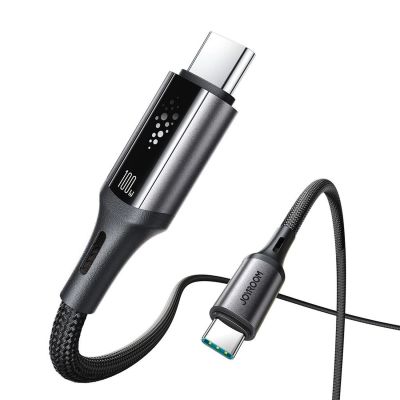 3. Joyroom S-A60 StarTalk 100W USB-C - USB-C-Kabel 1,2 m - Schwarz