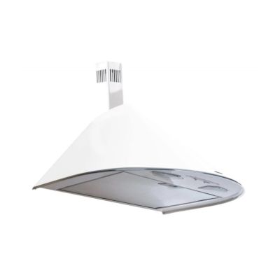 3. Kaminhaube AKPO WK-5 RONDO TURBO 60 WEISS (600 mm; Farbe Weiß)