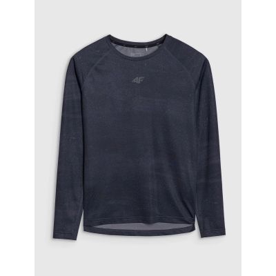 9. Schnelltrocknendes Damen-Radsport-Longsleeve 4F 4FWSS25TFLOF344-20A