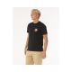 5. RIP CURL Wettie Passage Icon Tee Schwarz
