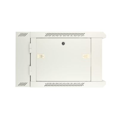 6. Extralink 6U 600x600 AZH Grauer Rack-Schrank, Wandmontage, zweiteilig