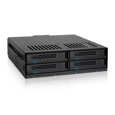 7. Icy Dock MB324SP-B, 0 TB, Serial ATA, Serial ATA II, Serial ATA III, Serial Attached SCSI (SAS), 440 g, Desktop