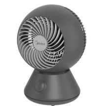 Midea Ventilator | MFT302R0BPK | Tischventilator | Dunkelgrau | 3 Geschwindigkeitsstufen | Oszillationen