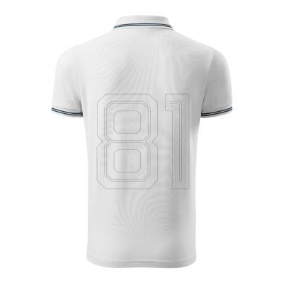 2. Adler Urban M MLI-21900 weißes Poloshirt