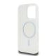 7. Guess GUHMP16LHFGERET iPhone 16 Pro 6,3" transparentes Hardcase IML Glitter Circle MagSafe