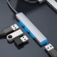 4. Orico AH-A13 USB-A Hub Dockingstation 1x USB-A 3.0 + 3x USB-A 2.0 - Grau