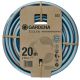 Gardena 18930-20 Gartenschlauch 20 m, oberirdisch, Kunststoff, thermoplastisches Elastomer, Schwarz, Blau, Grau
