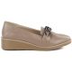 2. Beige Keilschuhe für Damen mit Verzierung M.Daszyński MR2265