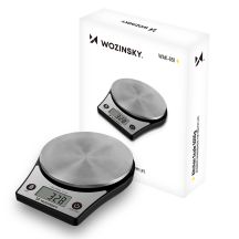 Wozinsky WAK-651 Küchenwaage mit LCD-Anzeige bis 5 kg – Schwarz