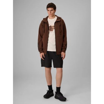 4. Herren-T-Shirt mit Aufdruck, regulär, Größe 4F 4FRSS26TTSHM4230-11S