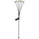 12. Solarlampe, die im Wind tanzt, bunte Kugeln, 6 LEDs, 72 cm