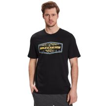 Skechers Tricou Latitude MTS368-017 Schwarz L