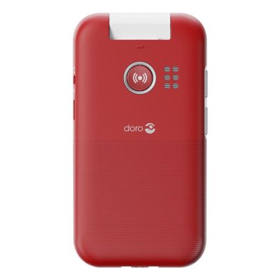 7. Doro Leva L30 7,11 cm (2,8") 142,7 g Rot, Weiß Funktionshandy
