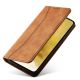 4. Magnet Fancy Case für Samsung Galaxy S23+ Flip Cover Wallet Stand Braun