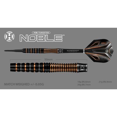 12. Harrows Noble Darts 90 % Softip HS-TNK-000016012